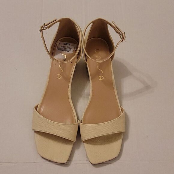 BRAND NEW UNISA OPEN TOE ANKLE- STRAP LOW WEDGE COMFORTABLE PLATFORM SANDAL G1 - Picture 3 of 14